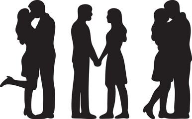 Valentine&rsquo;s Day &ndash; Romantic Couple Silhouette