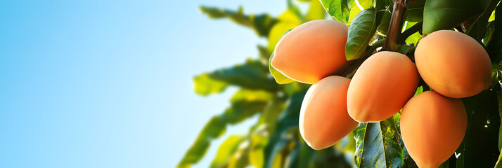 vibrant tropical fruit plantation with ripe - juicy fruits ready for harvest wide banner 