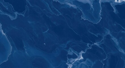 A dark blue marble texture with swirling patterns and a subtle white speckle background.