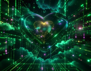 Fototapeta premium energy of fractal realms