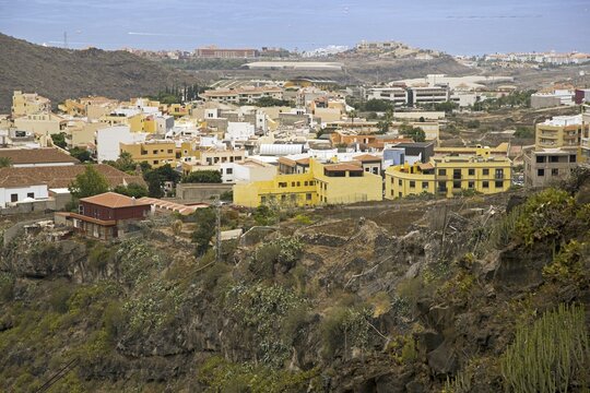 Barranco del Infierno, Gorge of Hell, behind Adeje, Tenerife, Canary Islands, Spain