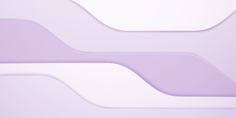 A digital illustration featuring soft, flowing waves in various shades of purple and white, creating a calming and abstract background.