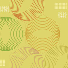 Minimalist simple pattern for creative background artwork presentation, vector illustration