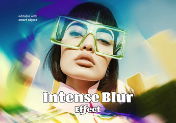 Intensive Blur Photo Effect
