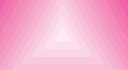 Fading Pink Triangles Geometric Abstract Background