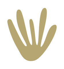 Obraz premium Natural boho element organic shape