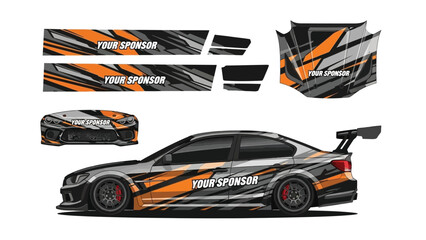  car wrap livery design
