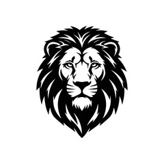 Obraz premium Lion head vector illustration