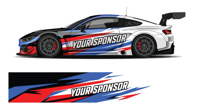  car wrap livery design