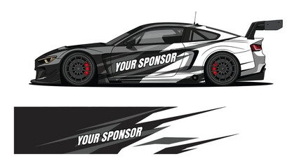  car wrap livery design