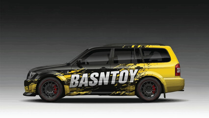  car wrap livery design