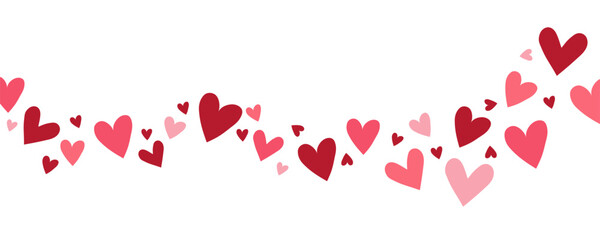 A heart banner is the perfect romantic design for Valentine's Day, weddings, proposals, anniversaries, social media posts, banners, and invitations.