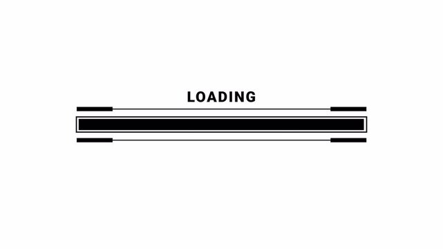 Cyberpunk loading glitch with distressed loading bar suitable for tech blog, futuristic design project, or coding tutorial websites.