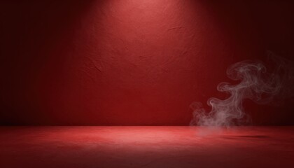 Dynamic smoke effect performance studio setting visual art controlled environment front view conceptual art exploration