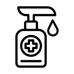 Sanitizer Icon Design