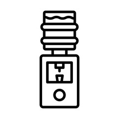 Water Cooler Icon Design