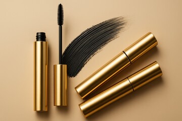 Elegant Beauty Product Collection with Neutral Aesthetic