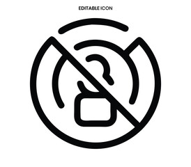 No smoking symbol a clear prohibition sign featuring a lit cigarette within a circular frame