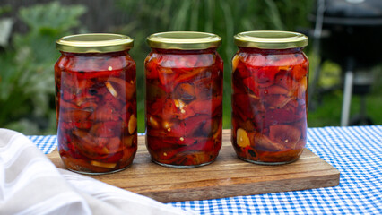 Sealed jigsaw of vibrant vegetables evokes nostalgic food preservation, perfect for International Canning Day or harvest festivals