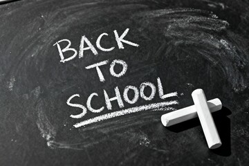 Generative AI Creative Back to School Chalkboard Illustration