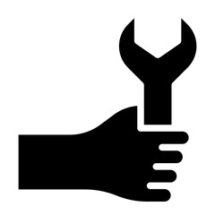 Labour day icon in vector illustration garden tools, crane, buildings, wheelbarrow, gear, helmet, factory, drawing, project, barier, hummer. business and more.