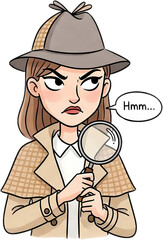 Expressive Cartoon Style Illustration