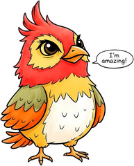 Colorful Expressive Cartoon Artwork