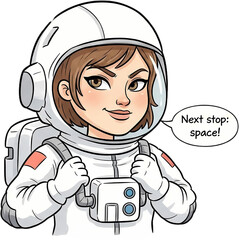 Expressive Cartoon Style Illustration