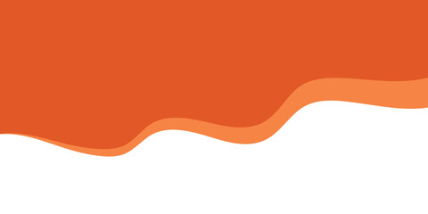 Header shape for website and border for banner. Abstract design element for template.