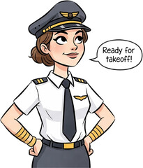 Expressive Cartoon Style Illustration