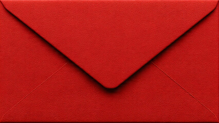 red envelope on a red background, envelope message, love card