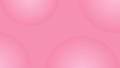 Soft pink abstract gradient romantic background with smooth circular shapes for valentine background