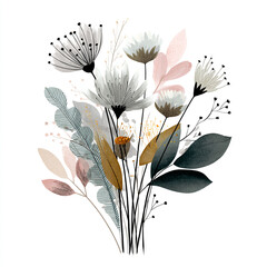 vector illustration of a flower