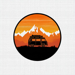 vector illustration of a truck