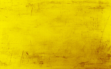 Plain blank empty yellow textured effect grunge rough abstract full frame scratched weathered rustic texture scuffed adobe material wall backdrop like bold solid retro old style wall texture 