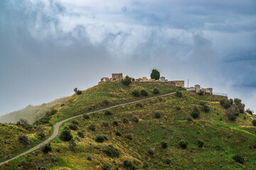 Pentedattilo - widok na południe © Rosomak