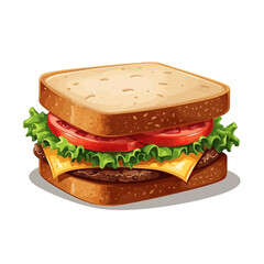 Delicious Sandwich Design Very Cool