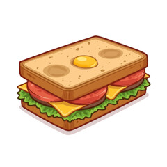 Delicious Sandwich Design Very Cool