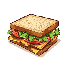 Delicious Sandwich Design Very Cool