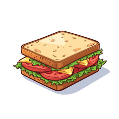 Delicious Sandwich Design Very Cool