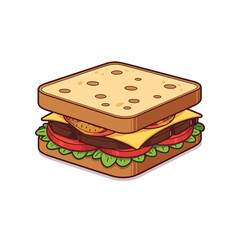 Delicious Sandwich Design Very Cool