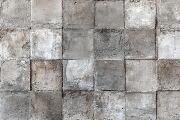 weathered rough concrete tiles textured background