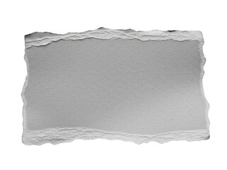 Obraz premium Torn paper edge isolated on transparent background