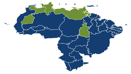 Obraz premium A 3d globe illustration showing a world map of North America and Europe with country borders and land outlines for global geography and cartography design
