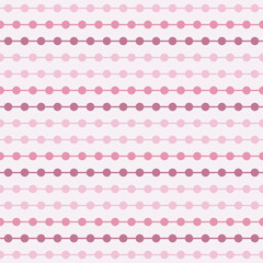 Minimalist Flat Circle Dot Pattern in Various Pink Shades Background