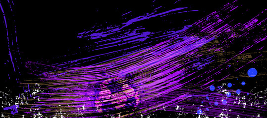 soccer, football, illustration with paint strokes and splashes, grungy mockup, on black background, great soccer event