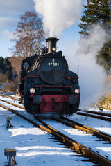 Dampflokomotive in Gammertingen, Landkreis Sigmaringen © Schlesier