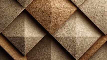 Abstract Geometrical Wool Felt Panel Wall Art Decor Background