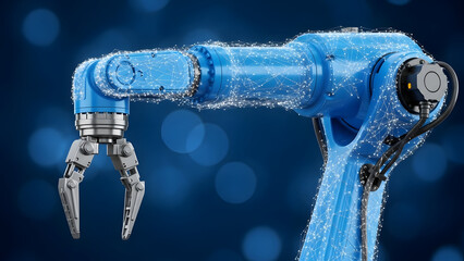 Advanced Robotic Arm with Industrial Precision.