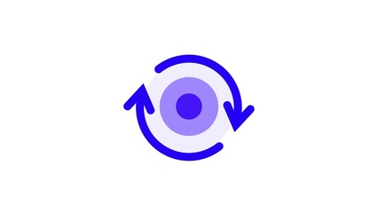 Circular arrows icon representing refresh or reload functionality